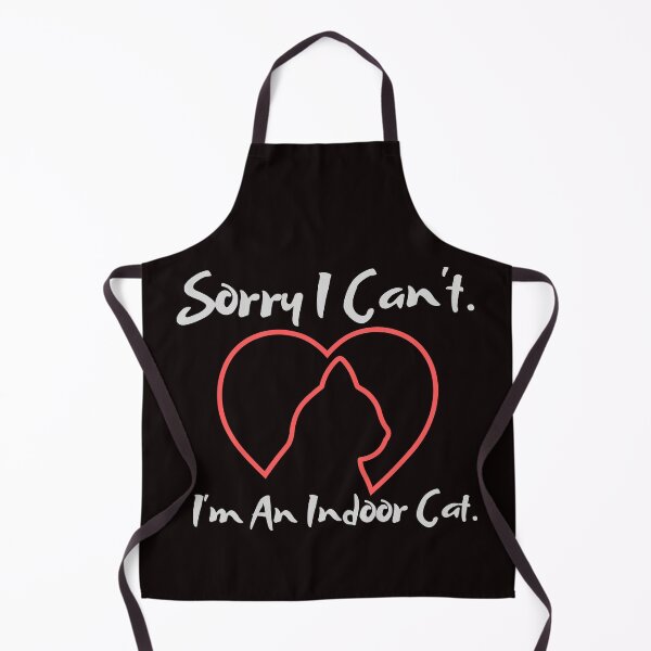 Item preview, I'm an Indoor Cat – One Line Heart & Cat Head Sketch designed and sold by Slavicsoul.