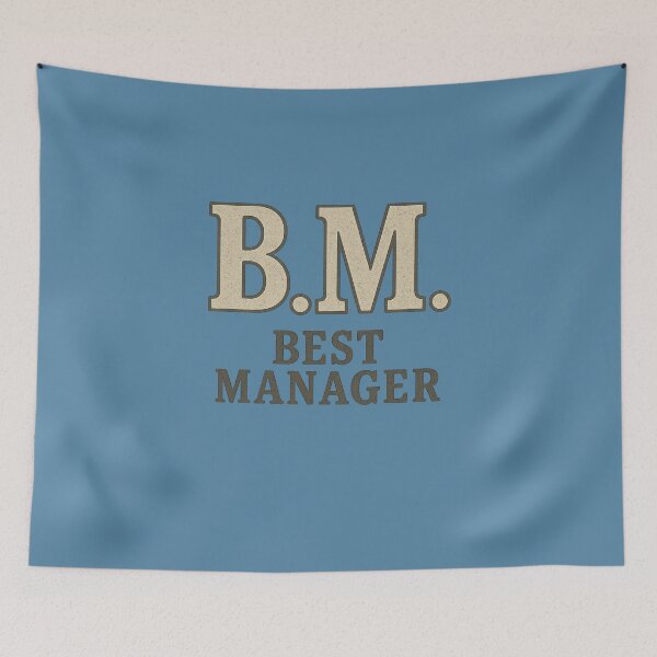 Item preview, Best Manager – Bold Statement Tee designed and sold by BB Design Garage.