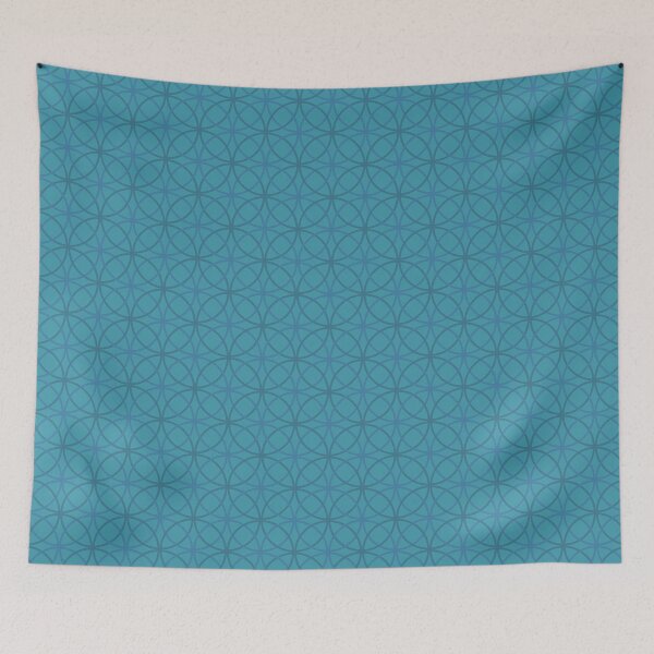 Item preview, Infinite Connection – Japanese Pattern Shippō-tsunagi (七宝つなぎ) 1 designed and sold by ideakokodesign.
