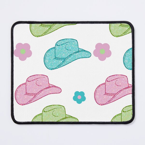 Item preview, glitter cowgirl hat sticker pack designed and sold by Kaylagwill.