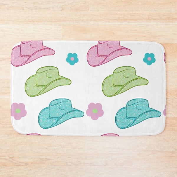 Item preview, glitter cowgirl hat sticker pack designed and sold by Kaylagwill.