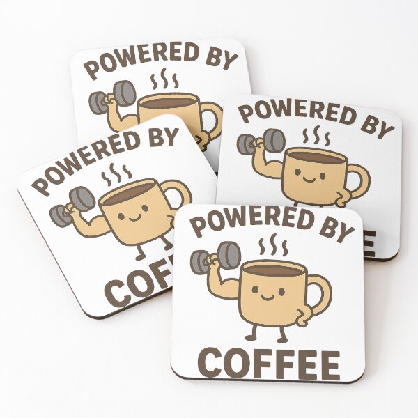 Item preview, Powered By Coffee Cute Mug designed and sold by Colorflare.