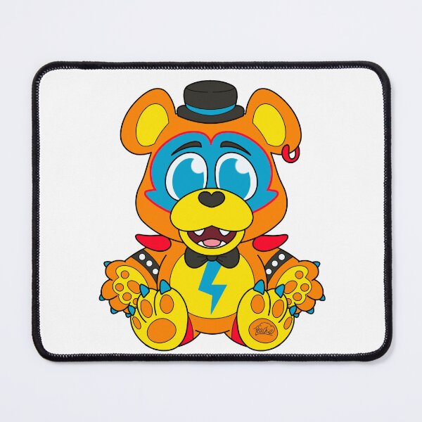 Item preview, Glamrock Freddy Plush designed and sold by PeachieBun Works.