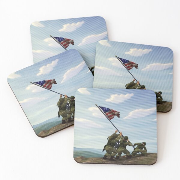 Item preview, Raising the Flag Art - Old Console Graphics designed and sold by PocionGamer.