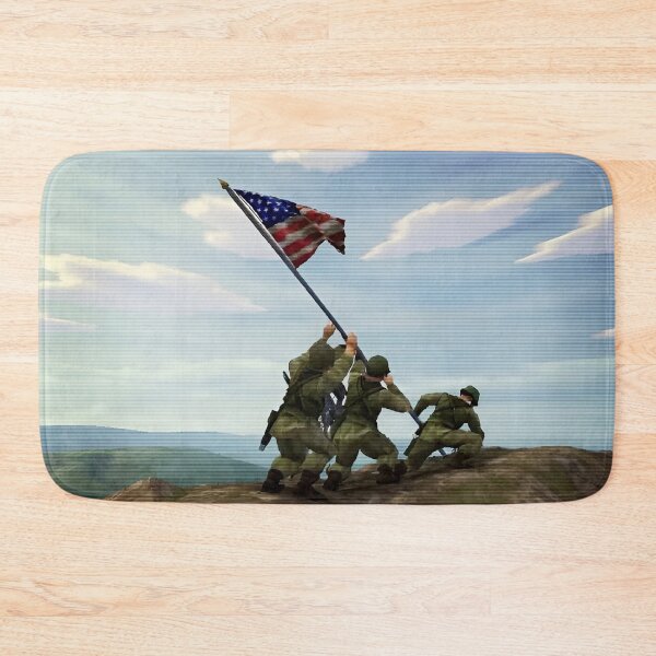 Item preview, Raising the Flag Art - Old Console Graphics designed and sold by PocionGamer.