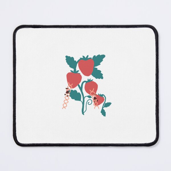 Item preview, Strawberry DNA Science Art designed and sold by AlyaCreates.