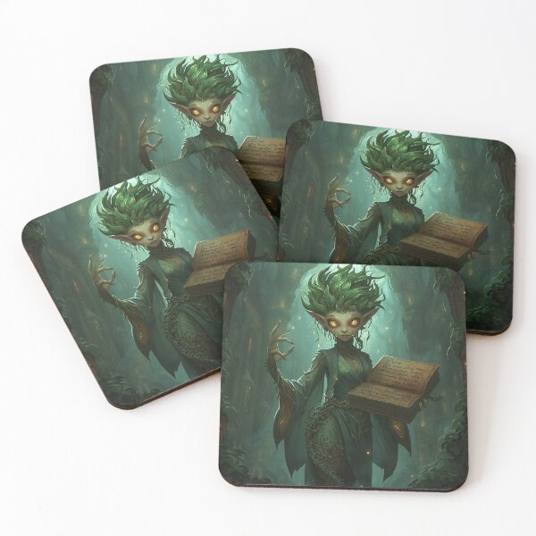 Item preview, Quillfern, The Verdant Scribe designed and sold by PlatyPunk1000.