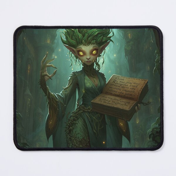 Item preview, Quillfern, The Verdant Scribe designed and sold by PlatyPunk1000.