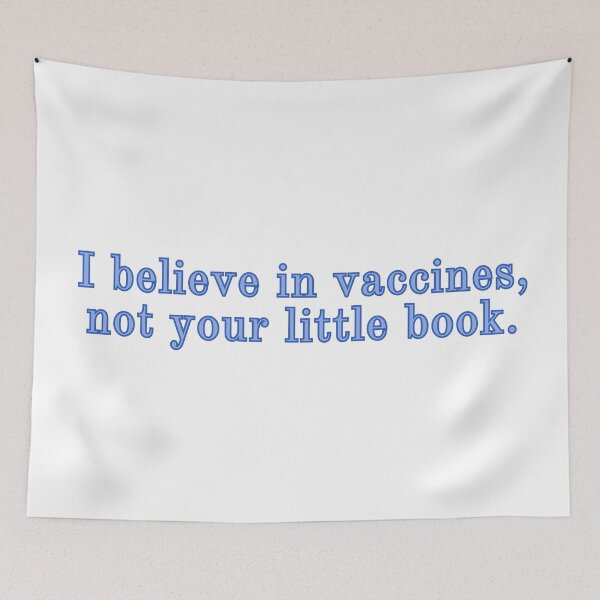 Item preview, i believe in vaccines, not your little book designed and sold by madebysam :).
