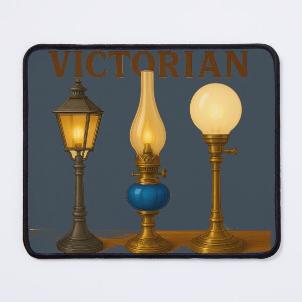 Item preview, Victorian Antique Oil Lamps Collection - Historic Lighting Design designed and sold by freackly.