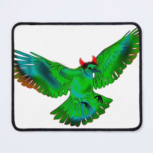Item preview, Toxic Soaring Bird Wearing Devil Horns – animalzinhats designed and sold by Ashley’sAnimalz.