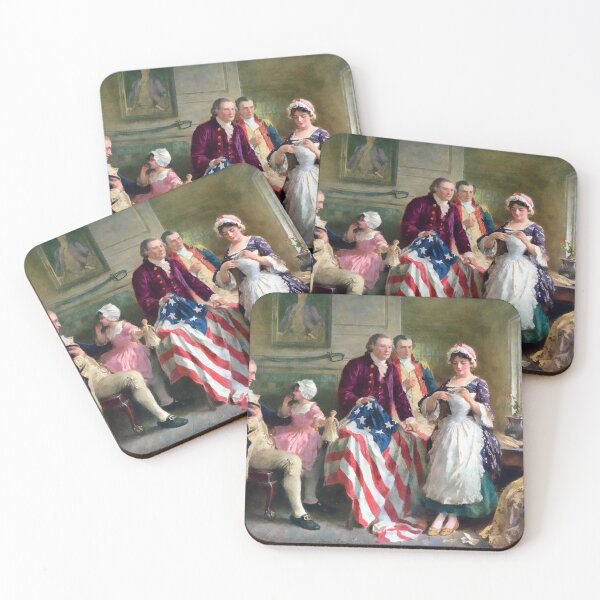 Item preview, Betsy Ross and General George Washington  designed and sold by Jon-Baran.