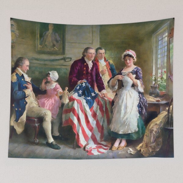 Item preview, Betsy Ross and General George Washington  designed and sold by Jon-Baran.