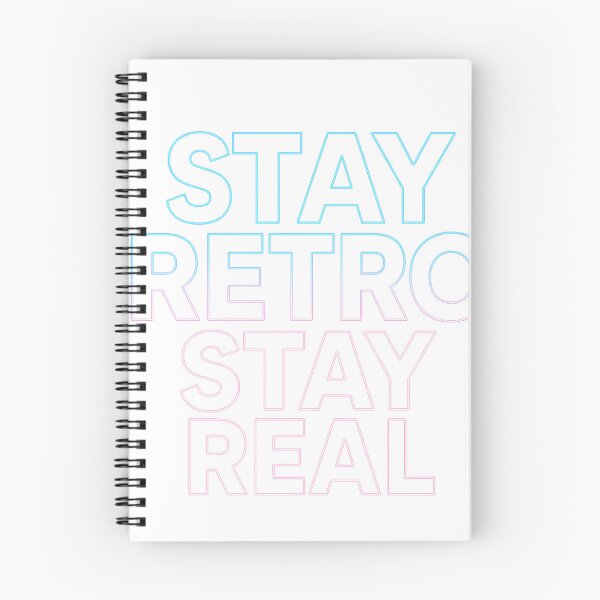 Item preview, Stay Retro Stay Real – Design Neon Anos 80 designed and sold by Colorflare.