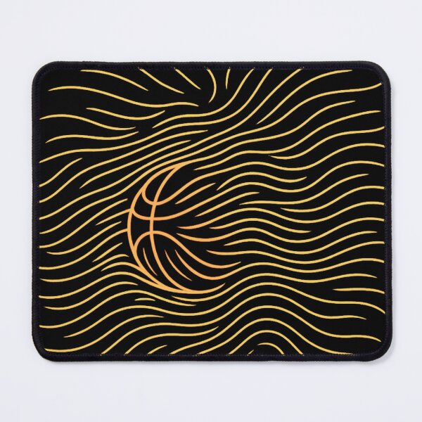 Item preview, Abstract Flowing Lines Basketball – Orange & Yellow Gradient designed and sold by Bellassi.