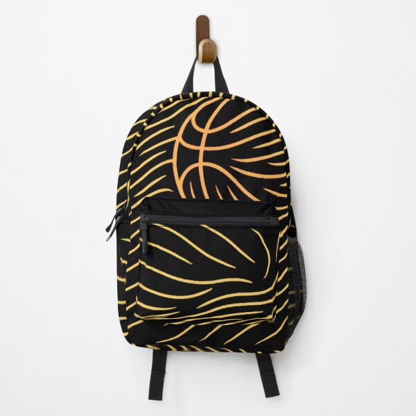 Item preview, Abstract Flowing Lines Basketball – Orange & Yellow Gradient designed and sold by Bellassi.