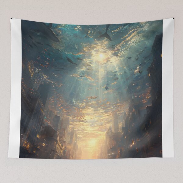 Item preview, Urban Abyss: The City Submerged in Oceanic Dreams designed and sold by oanaunciuleanu.
