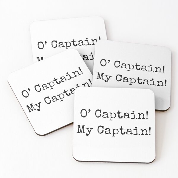 Item preview, O' captain! My captain!  designed and sold by rosewaterjournal.