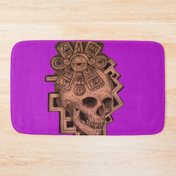 Item preview, Aztec skull  designed and sold by pksart1.