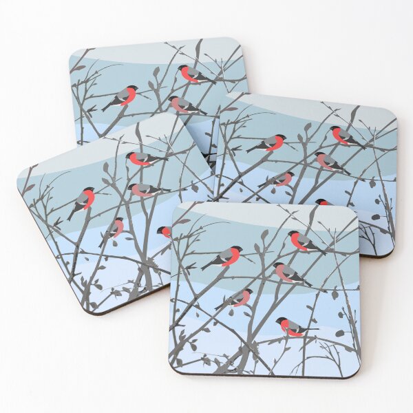 Item preview, Bullfinches designed and sold by Marju Rose.