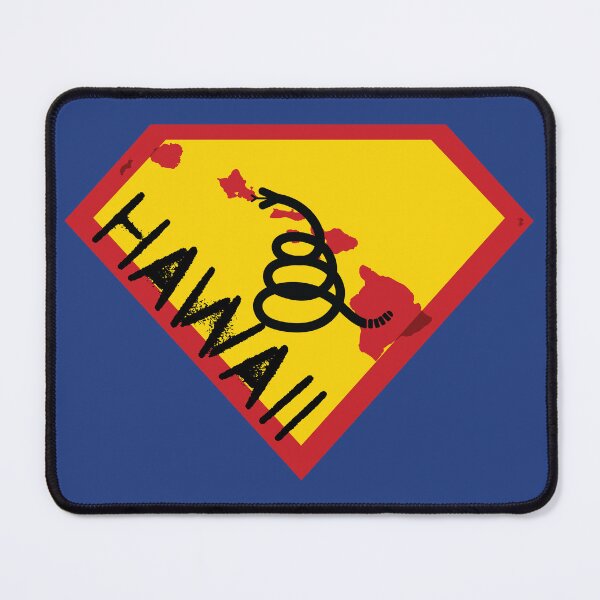 Item preview, HAWAIIAN SHIELD - Freedom Is The Superpower - Modern Gadsden Snake Flag - Dont Tread On Me SUPERHERO HAWAII spellout design designed and sold by pelagio.