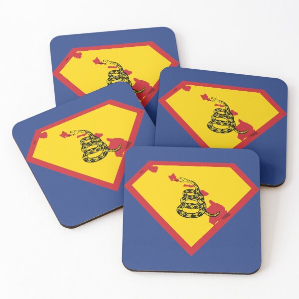 Item preview, HAWAIIAN  SHIELD - Freedom Is The Superpower -  Gadsden Snake Flag - Dont Tread On Me SUPERHERO HAWAII   design designed and sold by pelagio.