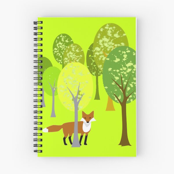 Item preview, Fox and trees designed and sold by Marju Rose.