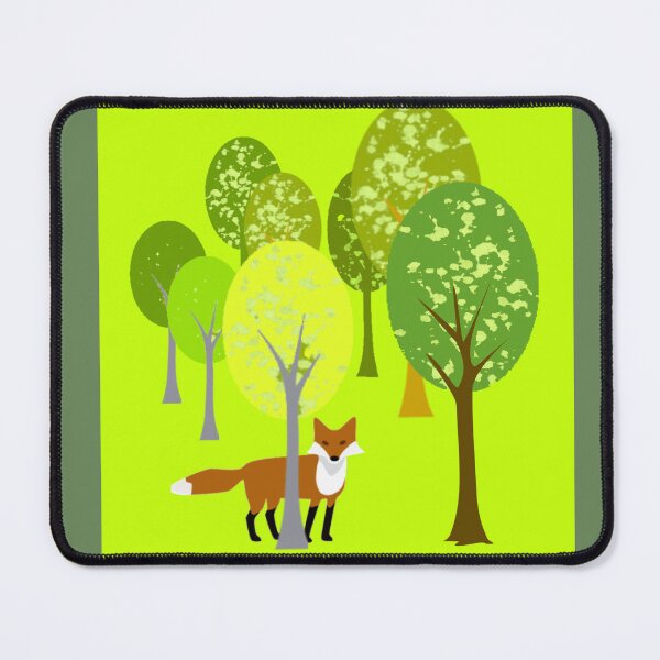 Item preview, Fox and trees designed and sold by Marju Rose.