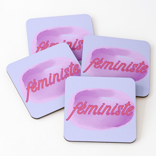 Item preview, Féministe | French Feminist Watercolor Poster designed and sold by Parasocialite.
