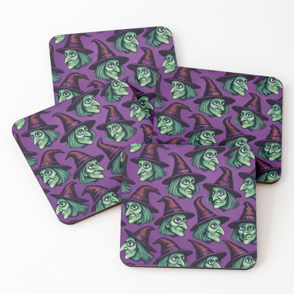 Item preview, Retro Witch Pattern designed and sold by ArtFactoryAI.