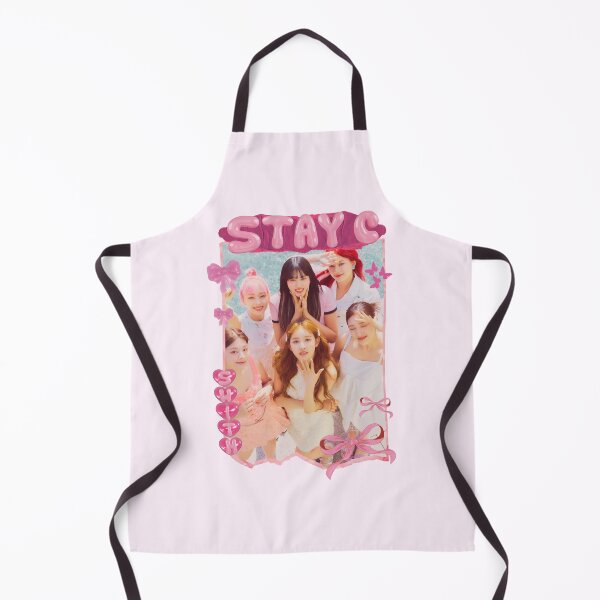 Item preview, Stay C Pink Kpop Girl Group Card Fairylike Aesthetic Collage Design designed and sold by AJUNICE STUDIO.