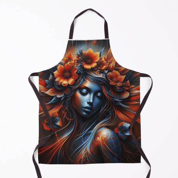 Item preview, A surreal, psychedelic portrait of a woman’s head designed and sold by NZThrillVibes.