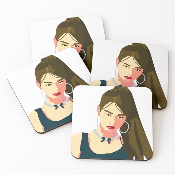 Item preview, Wonyoung of IVE in a stunning WPAP-style portrait. designed and sold by Aome22.
