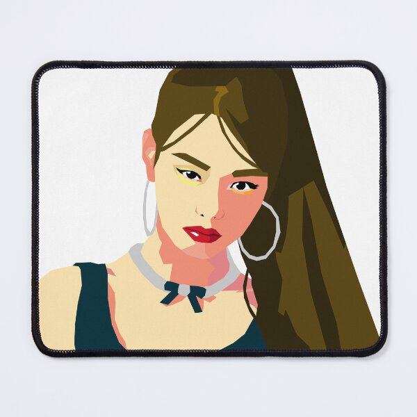 Item preview, Wonyoung of IVE in a stunning WPAP-style portrait. designed and sold by Aome22.