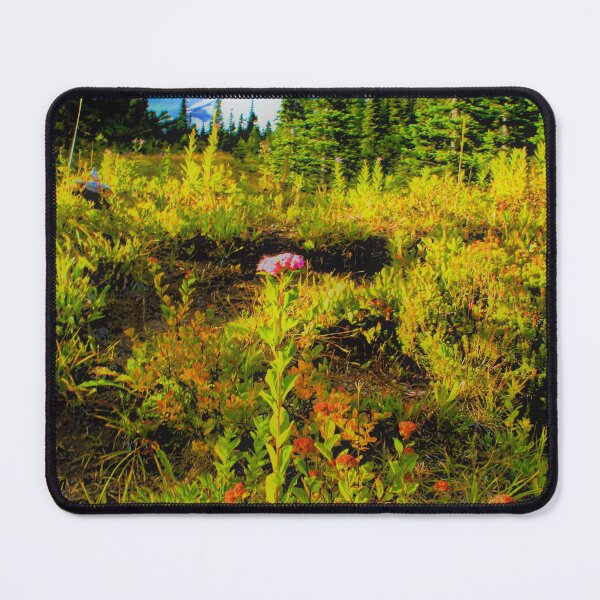 Item preview, Mt. Ranier with flora designed and sold by Coastwind Photography.