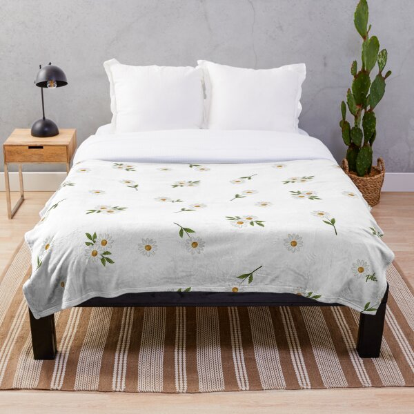 Item preview, Field of Daisies - Floral Illustration designed and sold by PitiHerreraStudio.