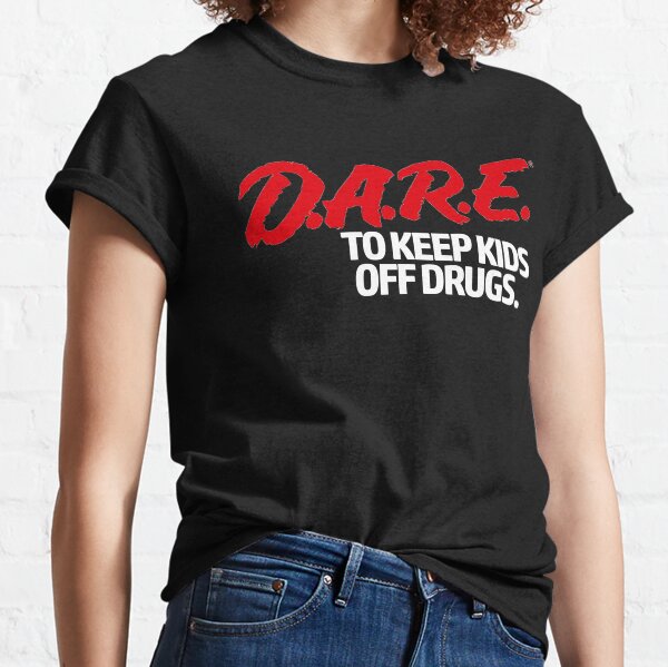 Dare Shirt - D.A.R.E. (Dare) Vintage 90's Logo Shirt Classic T-Shirt