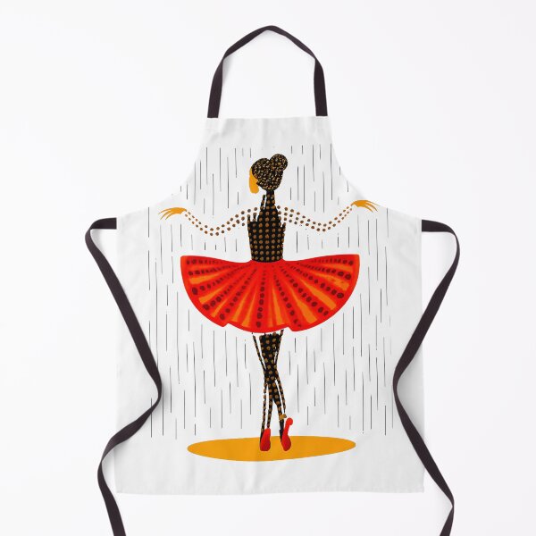 Item preview, Ballerina dancing in the rain – Minimalist illustration designed and sold by AD-Digital-Art.