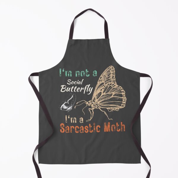 Item preview, The Sarcastic Moth Manifesto Retro designed and sold by FocusChillax.