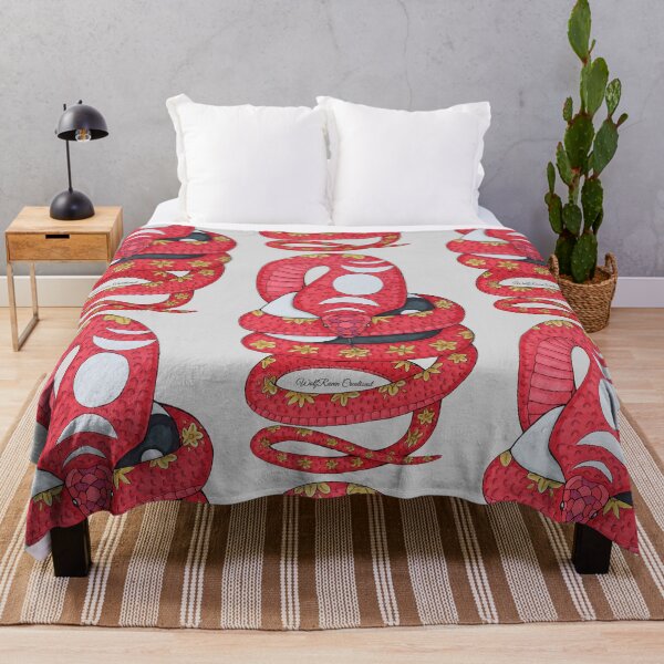 Item preview, Red and gold Lunar New years Cobra designed and sold by WolfRaven Creations.