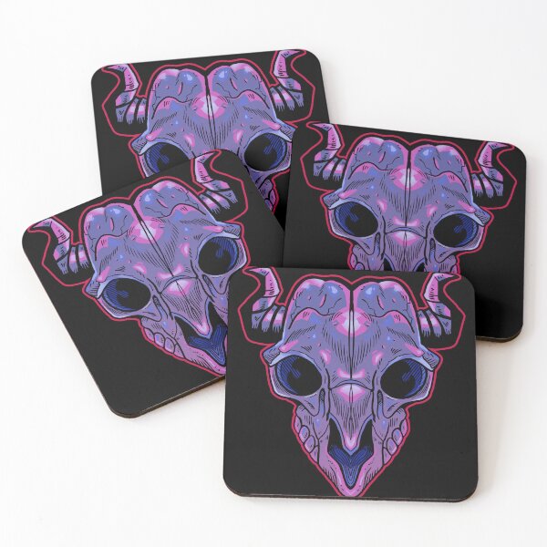 Item preview, Purple anime skull  designed and sold by angsty-angst.