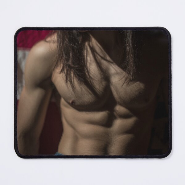 Item preview, Muscular Native American Man and US Flag #6 designed and sold by Atlas Kai.