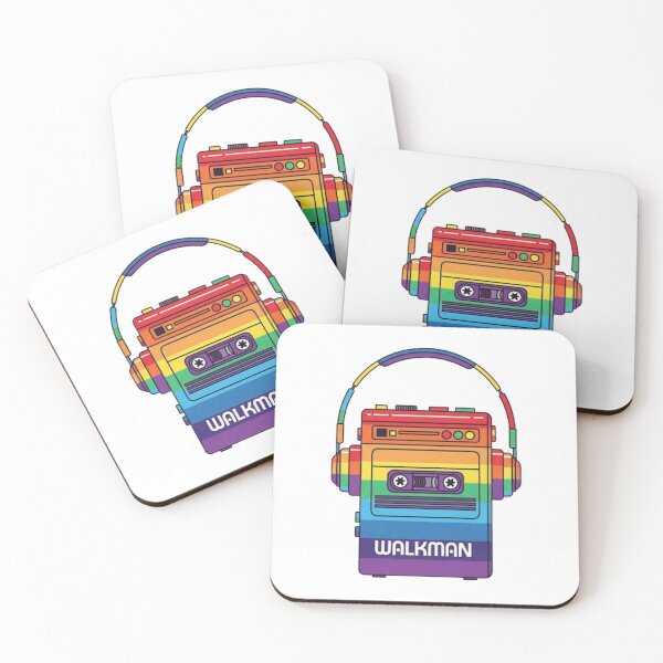 Item preview, Retro Rainbow Walkman – Pride Music Lover Design designed and sold by StateofQueer.