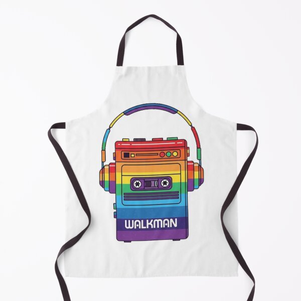 Artikelvorschau, Retro Regenbogen Walkman – Pride Music Lover Design entworfen und verkauft von StateofQueer.