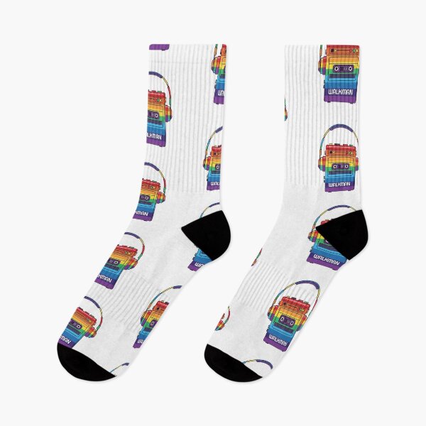 Item preview, Retro Rainbow Walkman – Pride Music Lover Design designed and sold by StateofQueer.