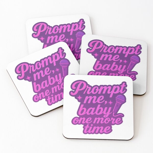 Item preview, Prompt Me, Baby One More Time – Funny AI & Pop Culture Mashup designed and sold by Katscuriosities.