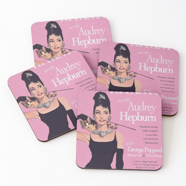 Item preview, Breakfast at Tiffany’s Hepburn Poster designed and sold by Mowgv.