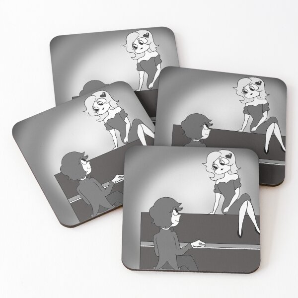 Item preview, Couple Playing Piano designed and sold by ItsRystyn.