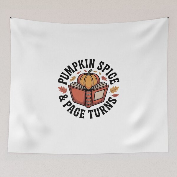 Item preview, Pumpkin Spice & Page Turns  designed and sold by MagicWander.