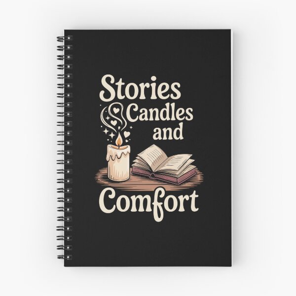 Item preview, Stories, Candles & Comfort — cozy reading designed and sold by MagicWander.